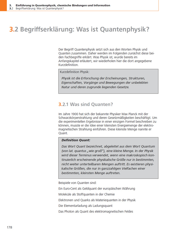Leseprobe: Einführung in Quantenphysik